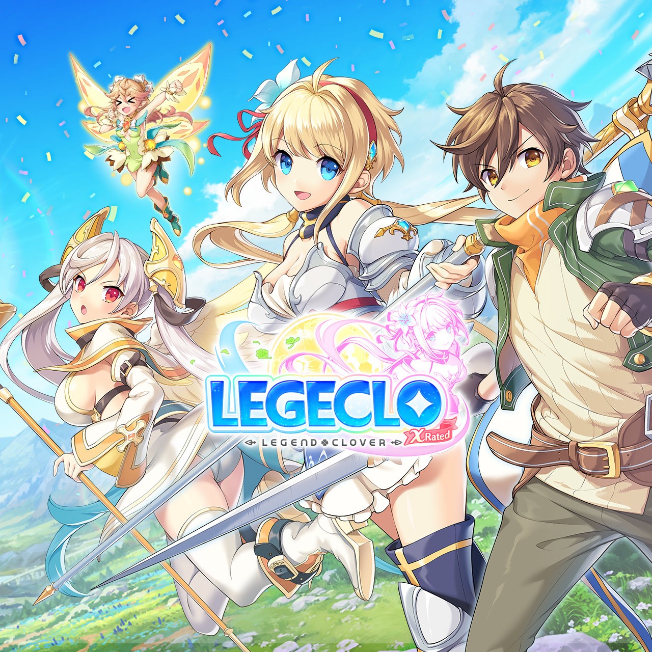 Game promo art for Legeclo: Legend Clover X Rated